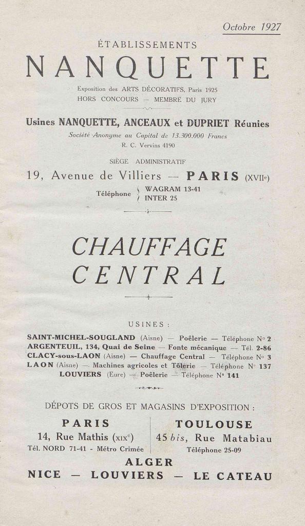 Page de titre du M13715