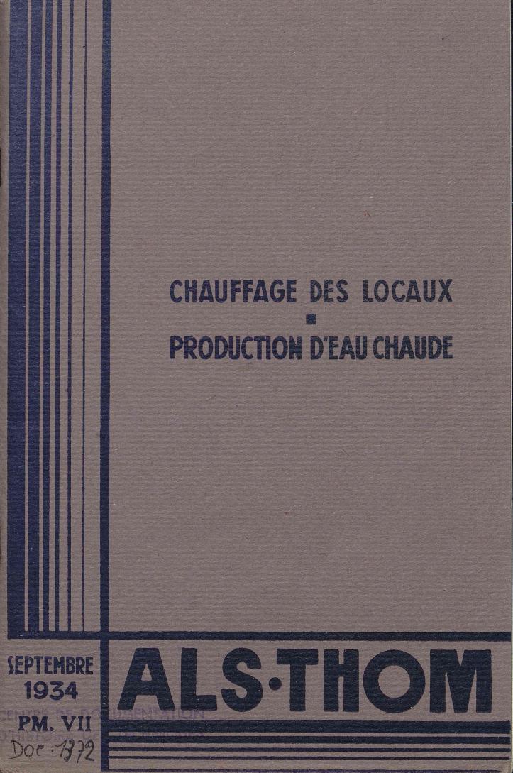 Page de titre du M13727