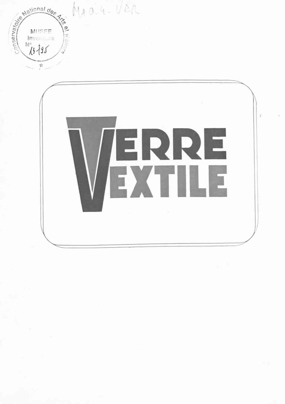 Page de titre du M13795