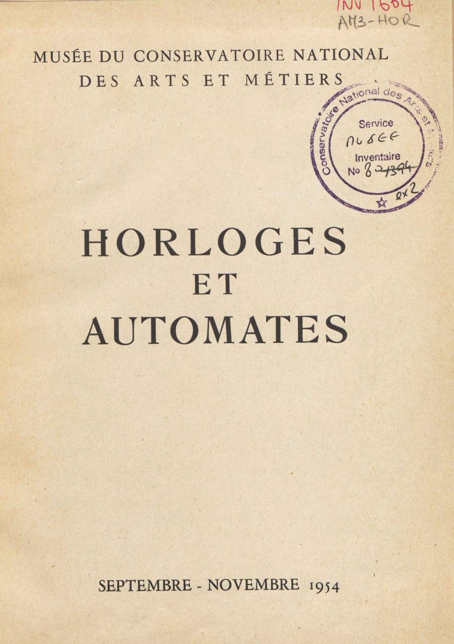 Page de titre du M1664