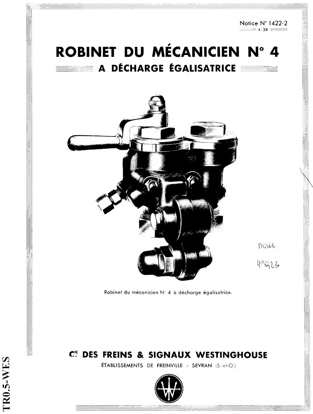 Page de titre du M1787