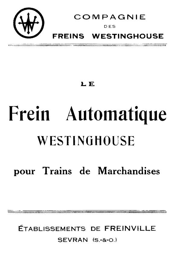 Page de titre du M1993