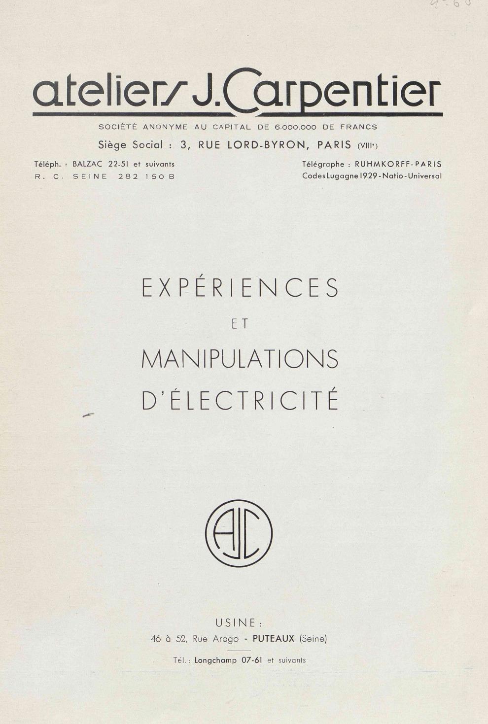 Page de titre du M2008