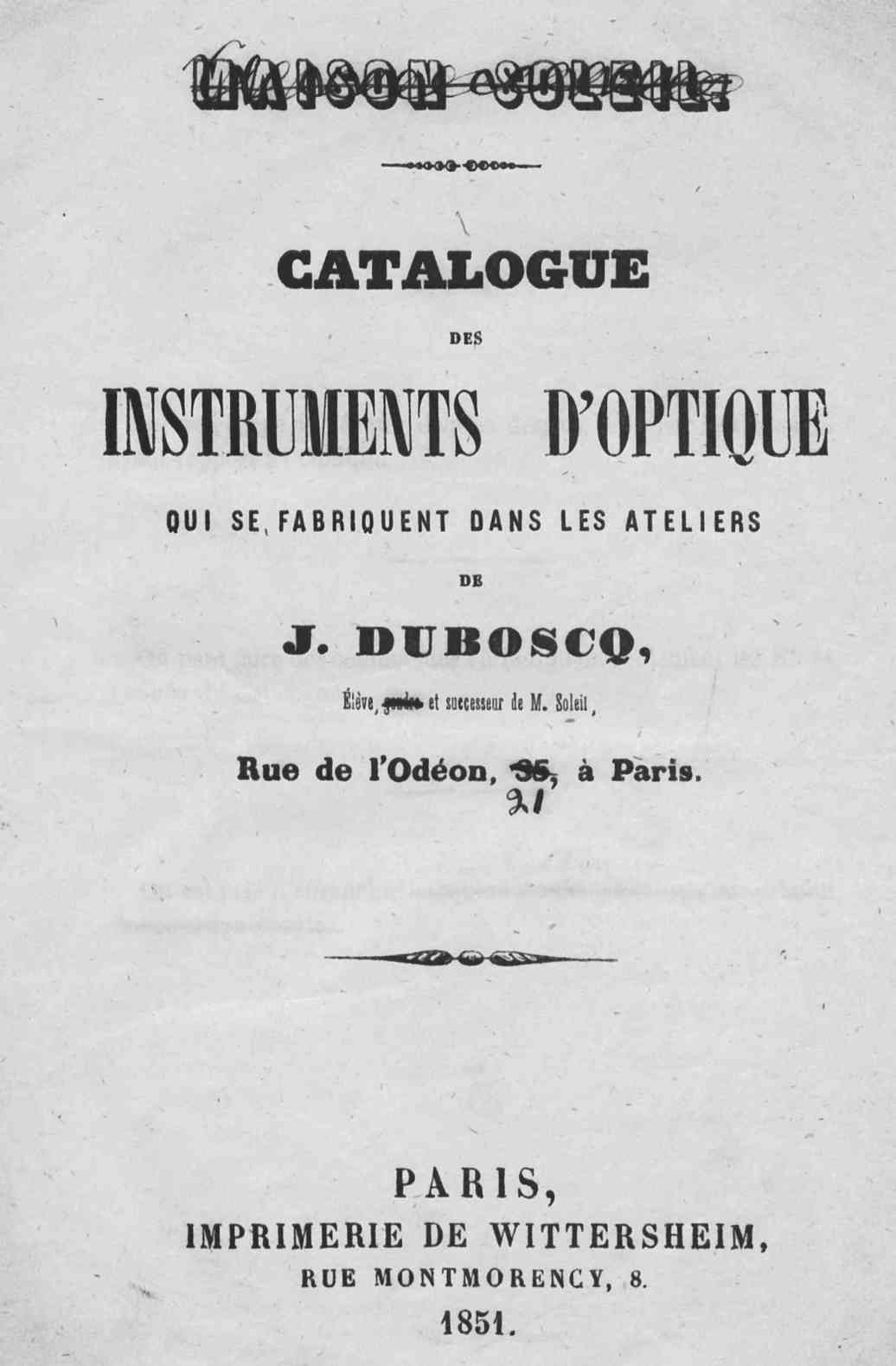 Page de titre du M20328_11