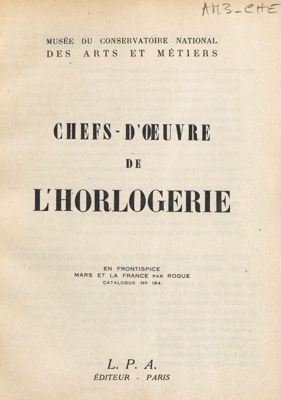 Page de titre du M5624