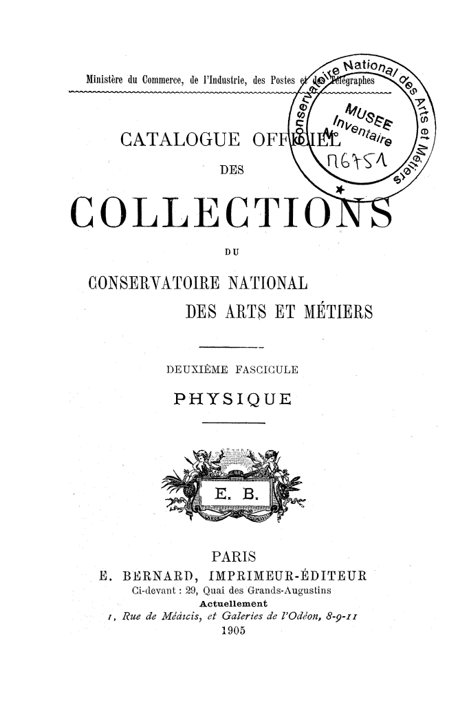 Page de titre du M6751