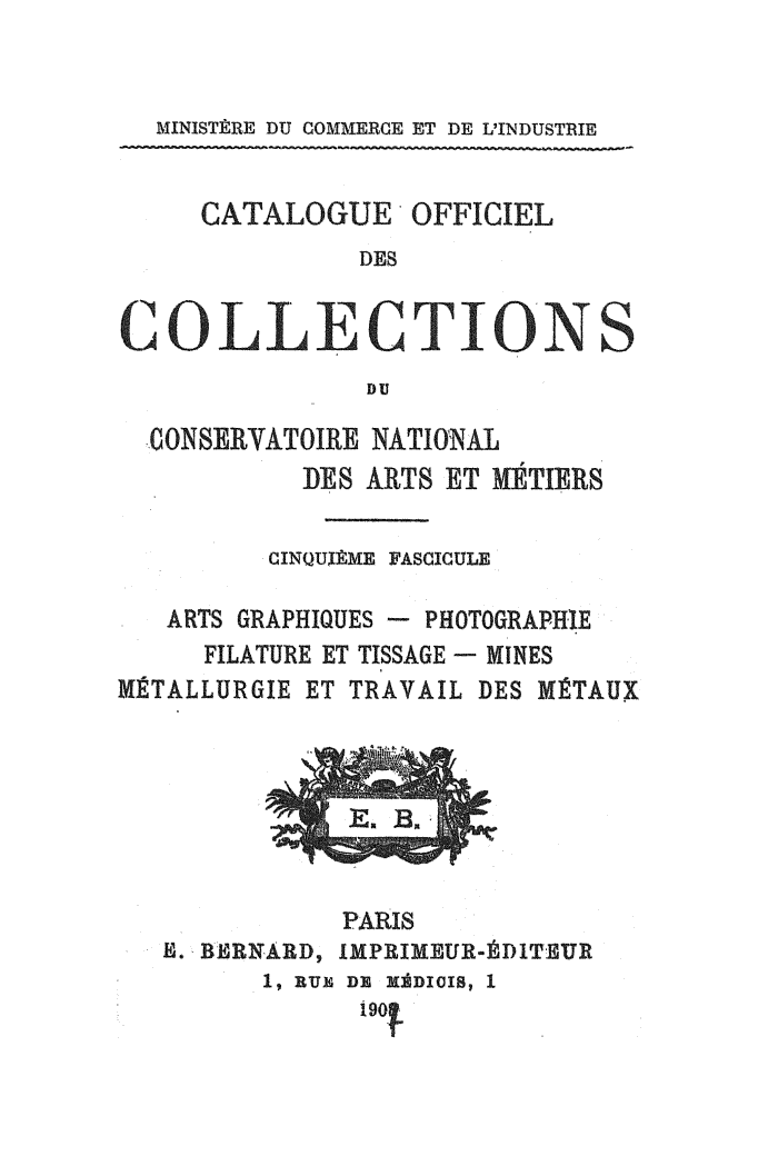 Page de titre du M6754