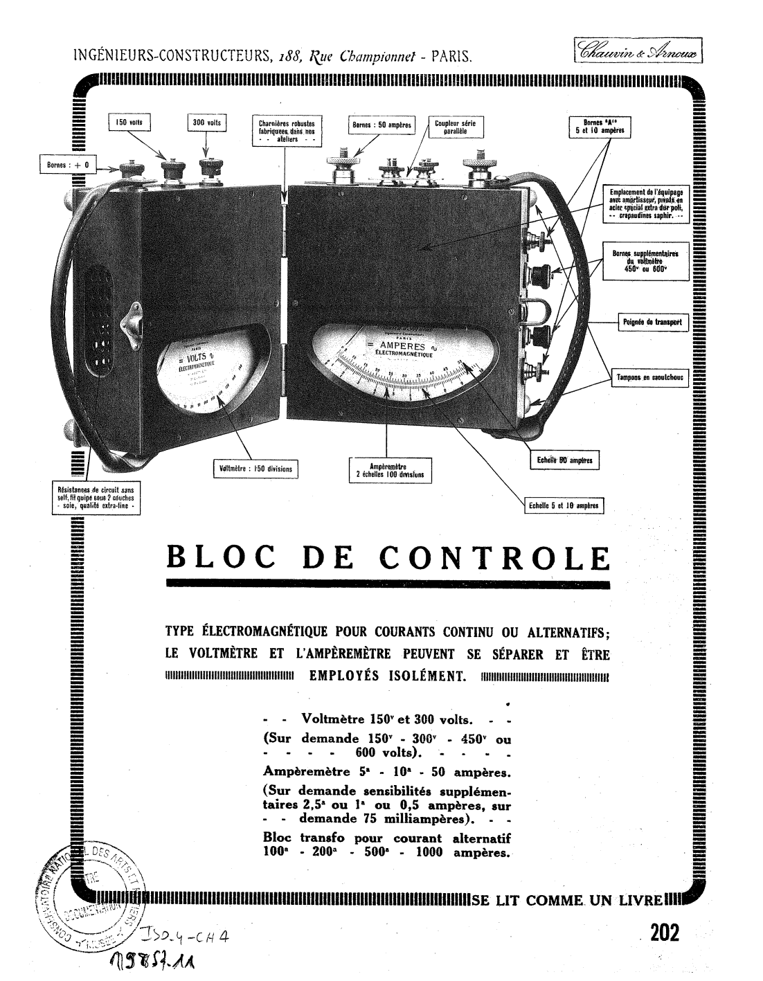 Page de titre du M9857.11