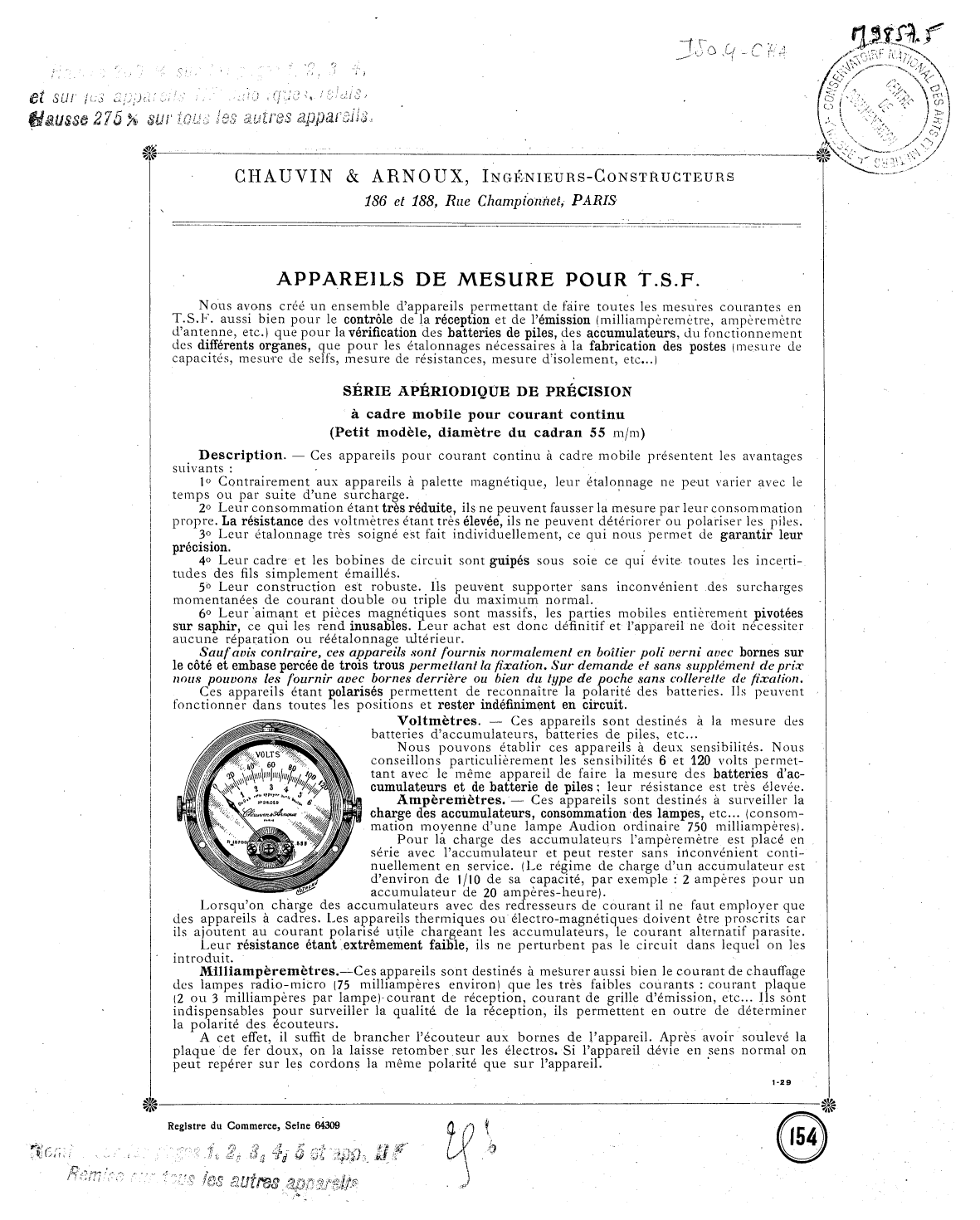 Page de titre du M9857.5