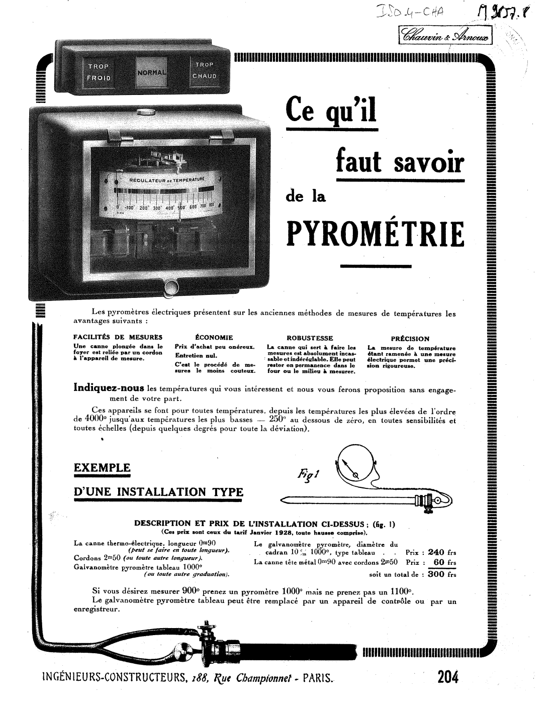 Page de titre du M9857.8