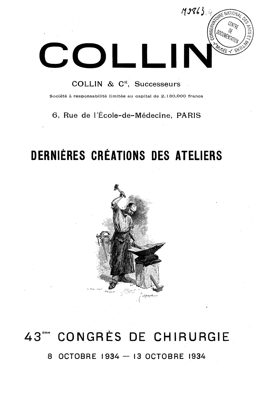 Page de titre du M9863.4