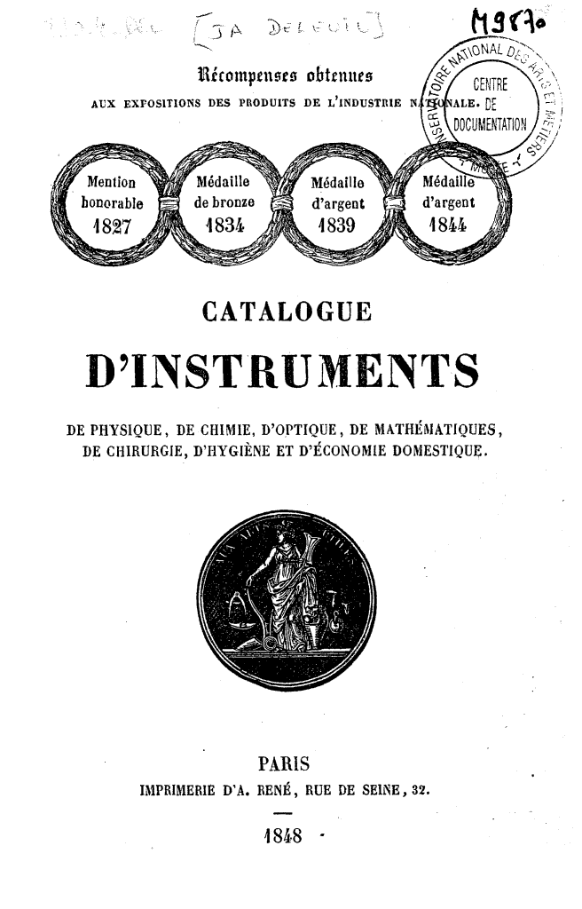 Page de titre du M9870