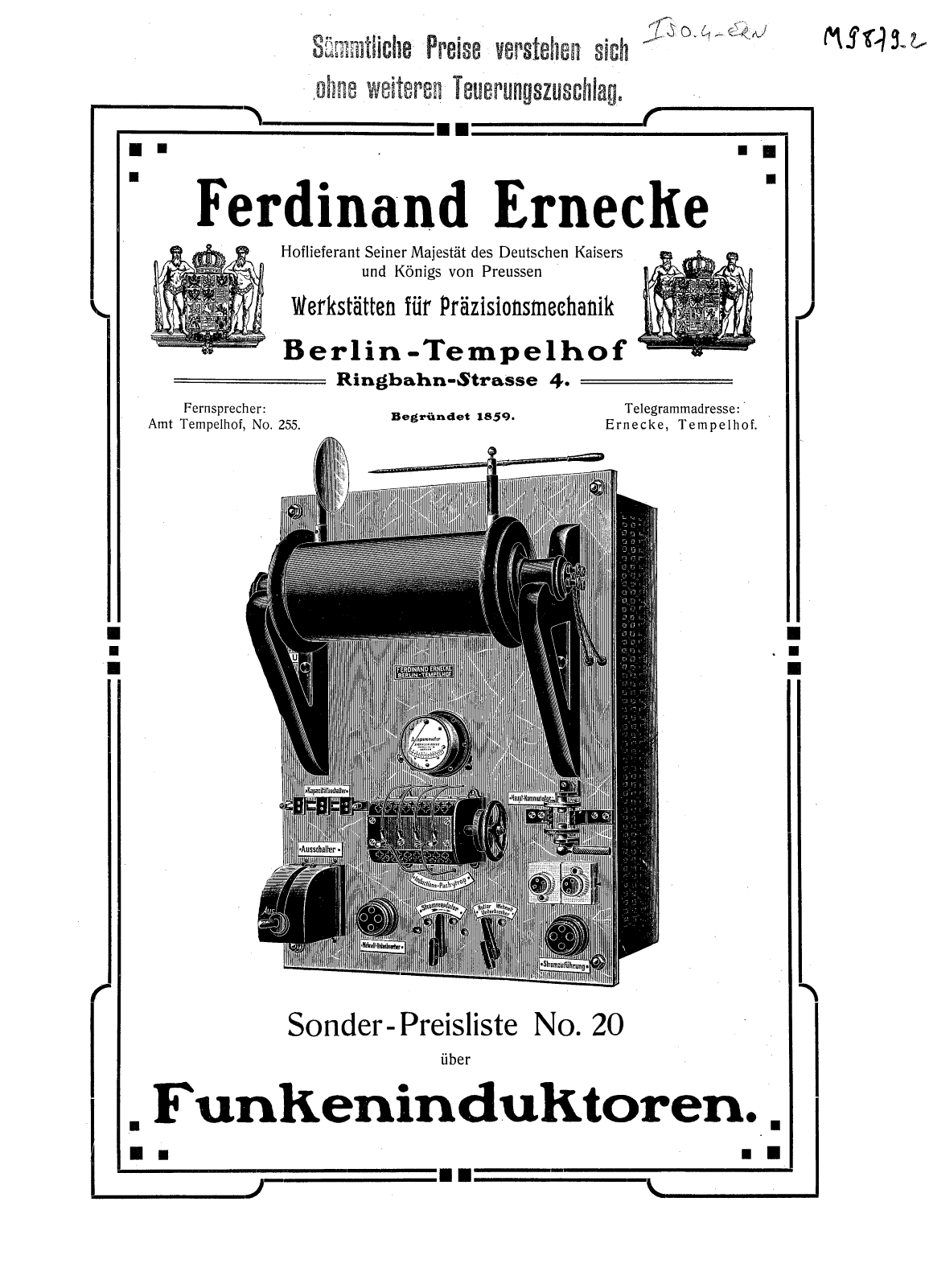 Page de titre du M9879_2