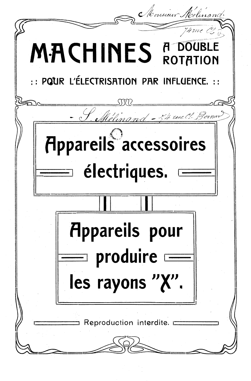 Page de titre du M9941