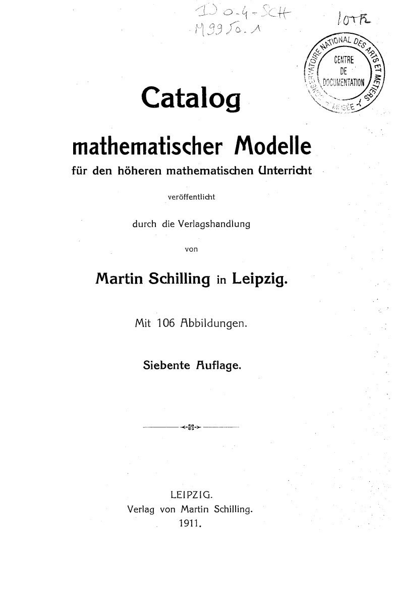 Page de titre du M9950_1