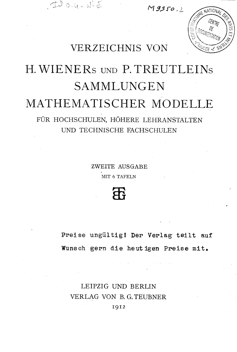 Page de titre du M9950_2