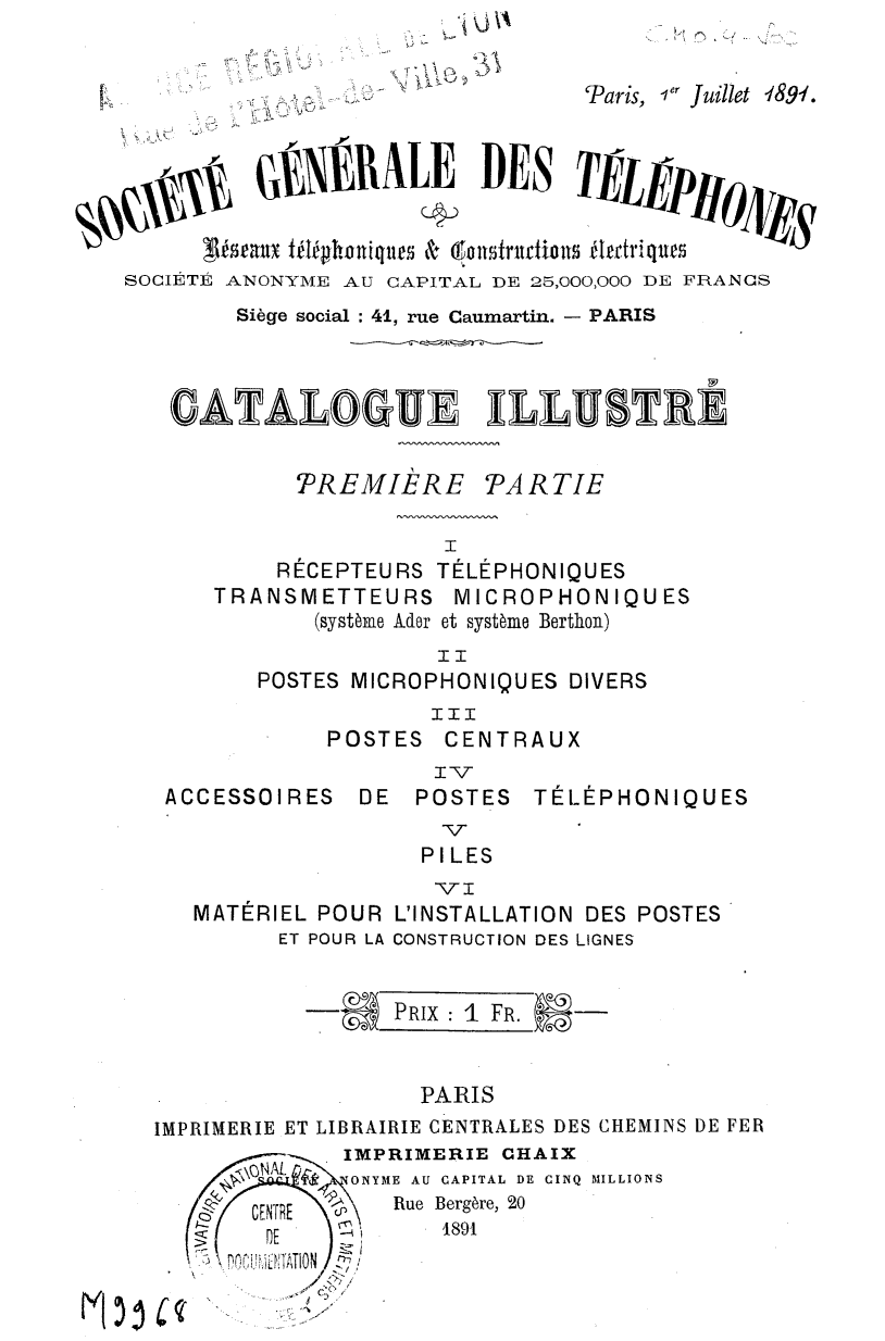 Page de titre du M9968