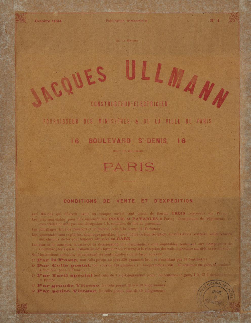 Page de titre du M9972