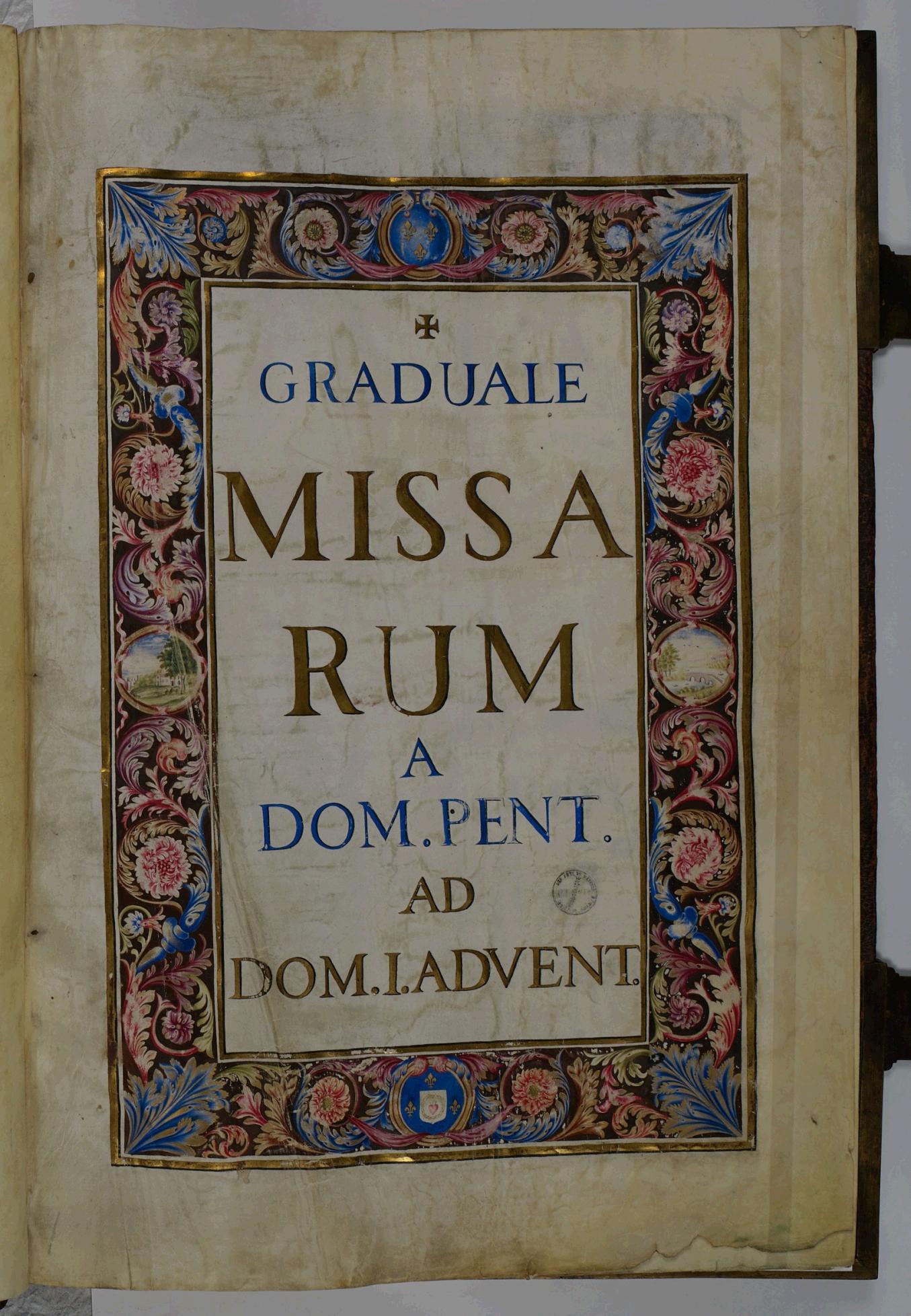 Page de titre du MS1