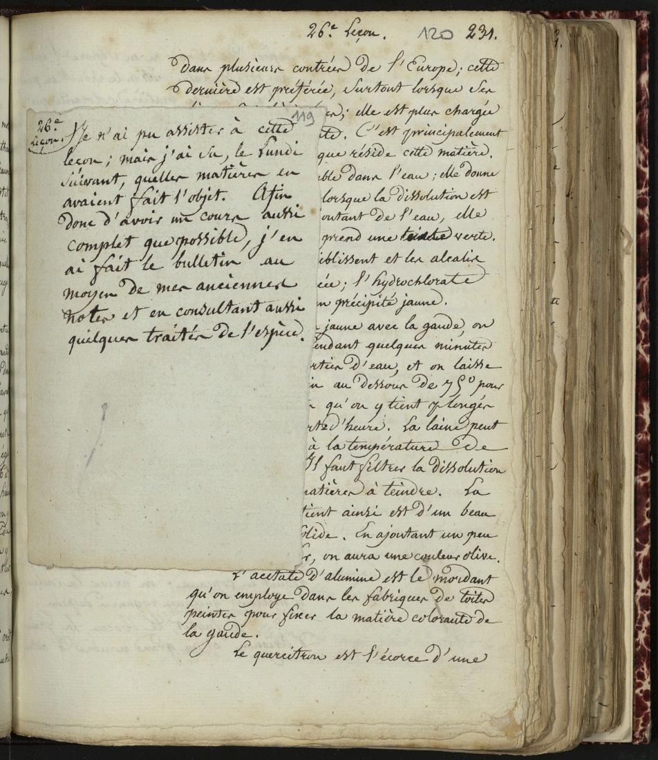 lacune MS148 :119r