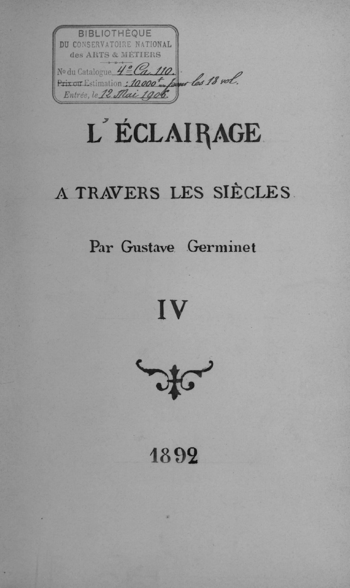 Page de titre du MS28