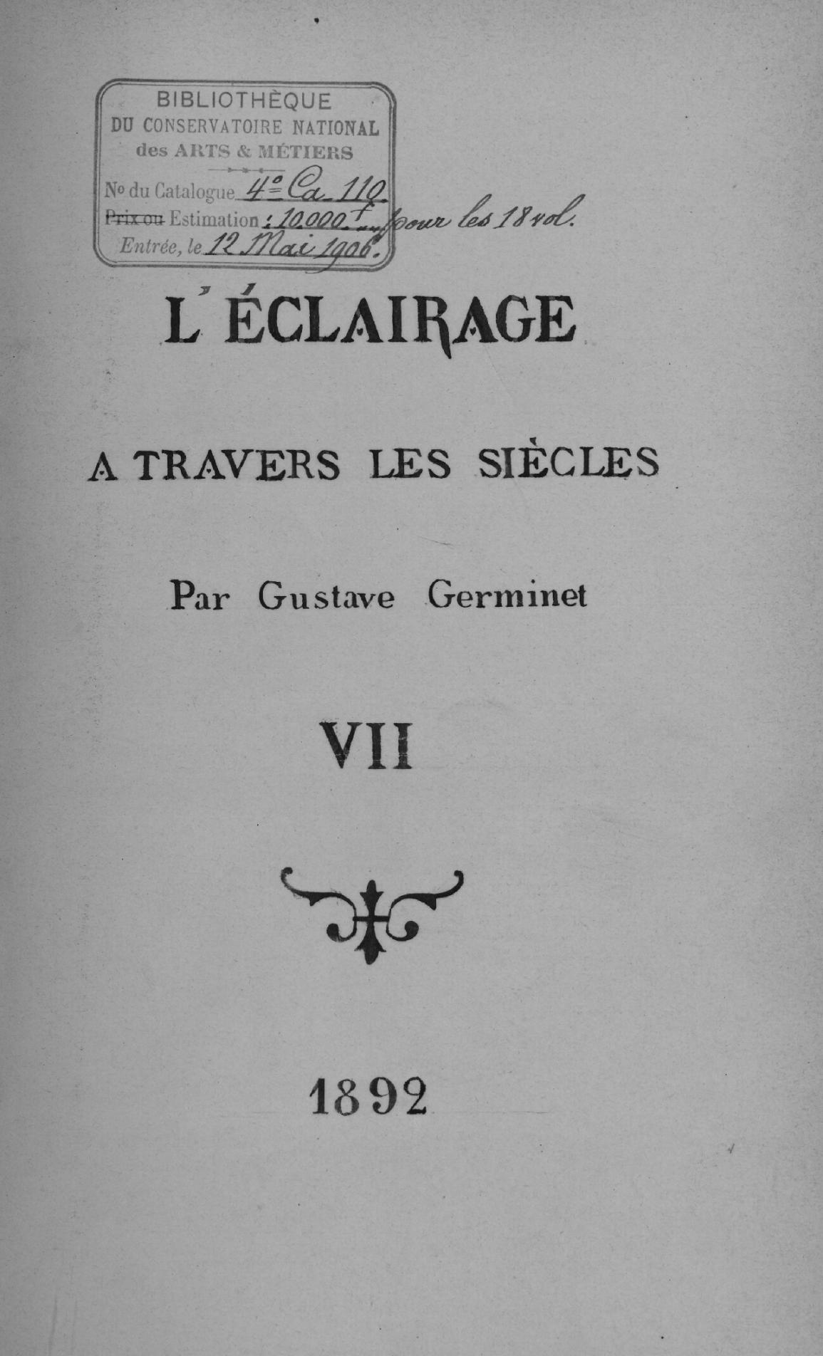 Page de titre du MS31