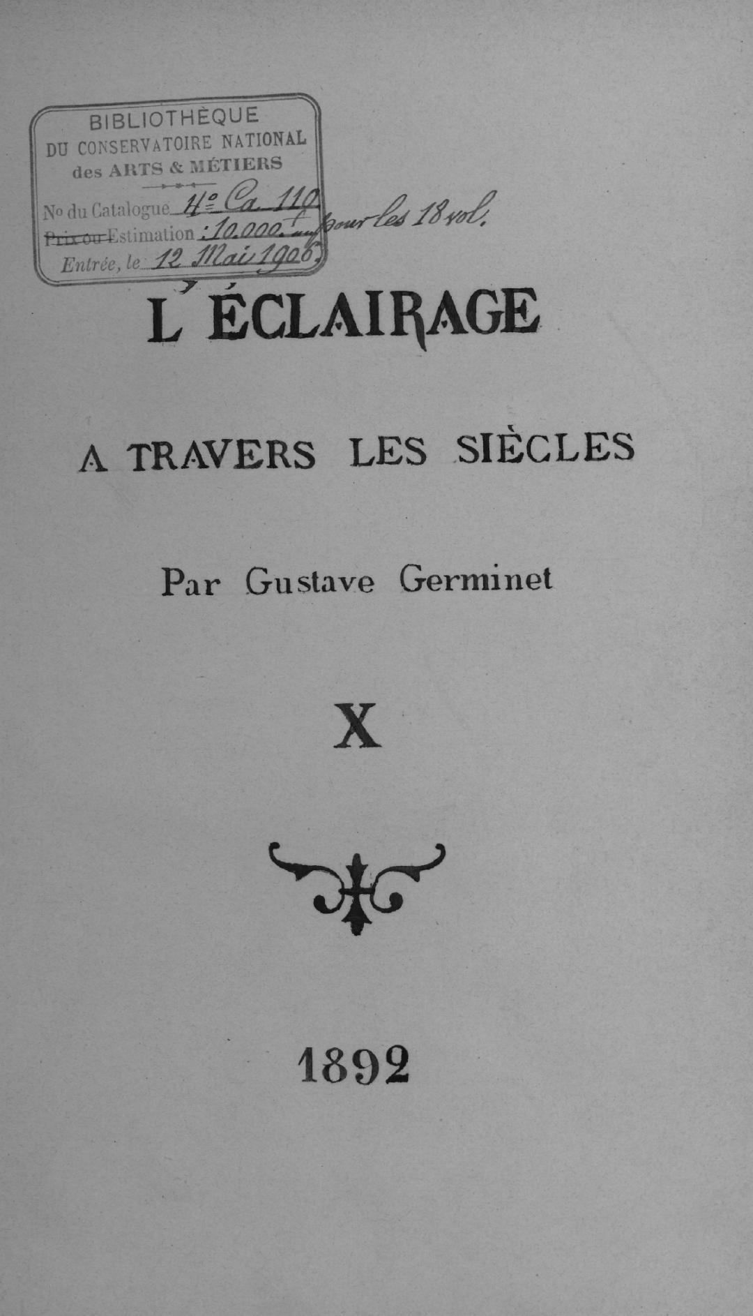 Page de titre du MS34