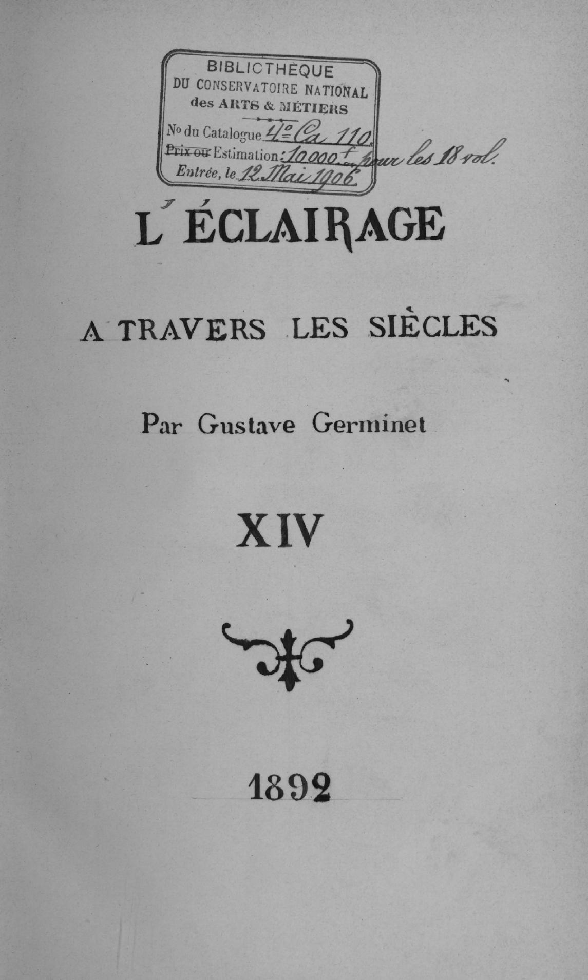 Page de titre du MS38