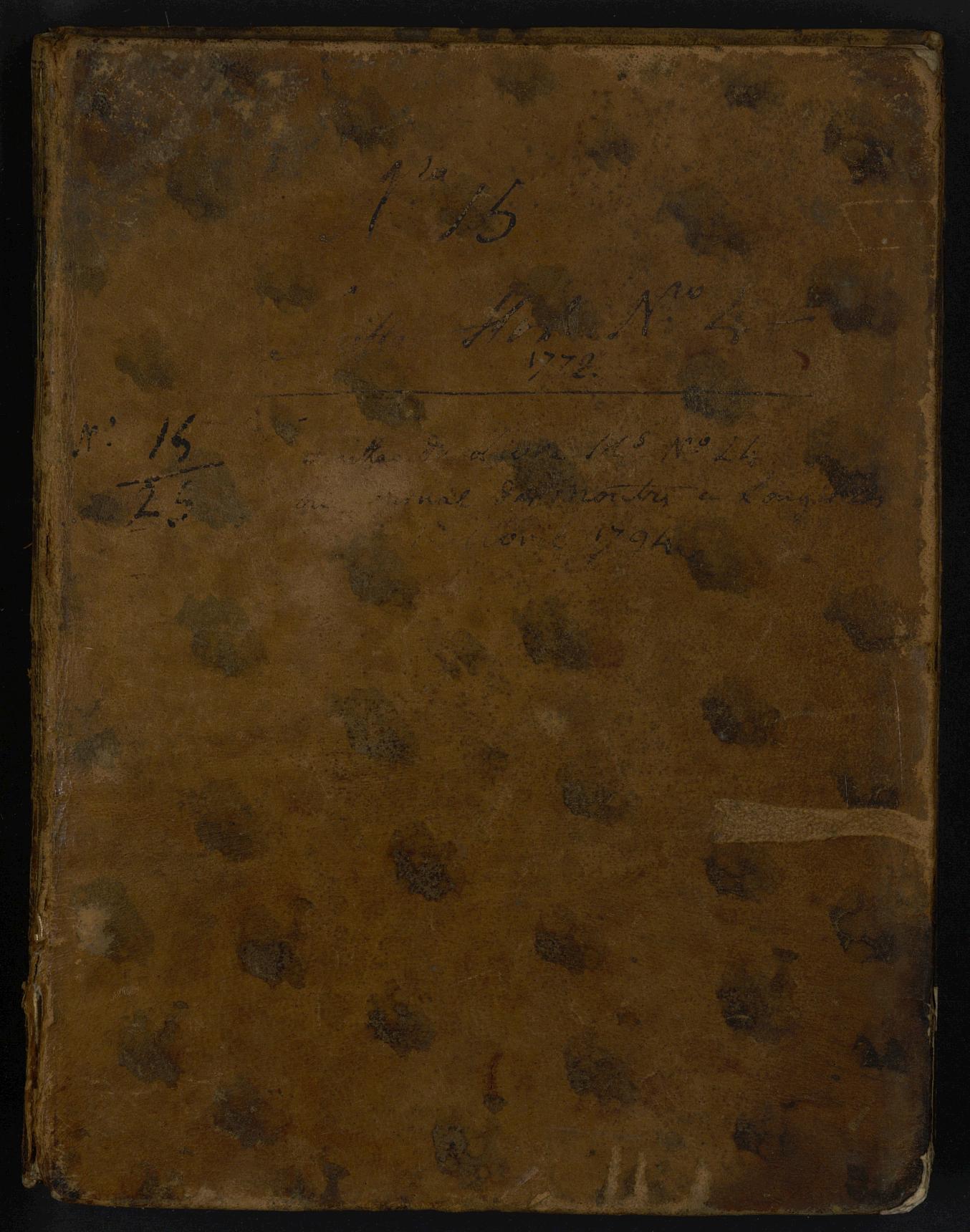 Page de titre du MS64