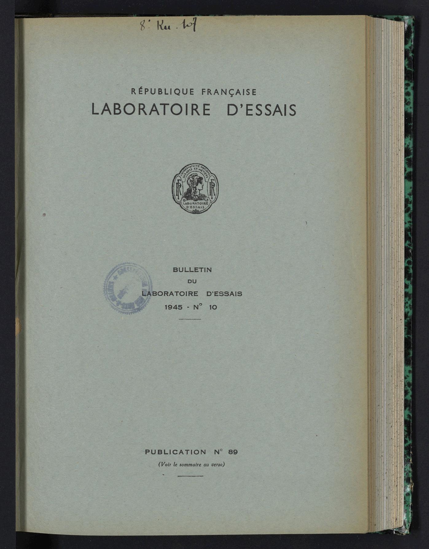 Page de titre du P1329-C.10