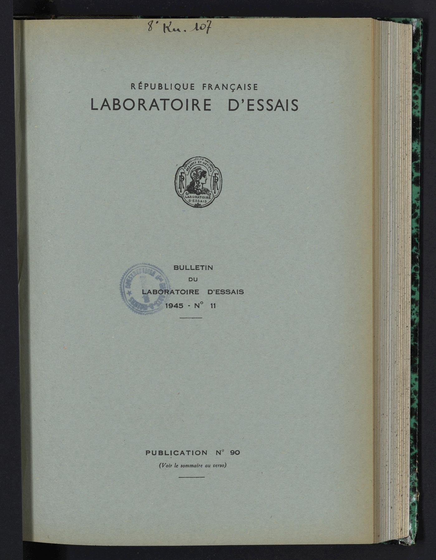 Page de titre du P1329-C.11