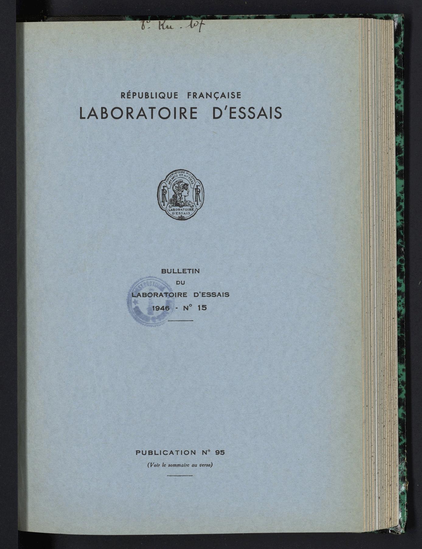 Page de titre du P1329-C.15