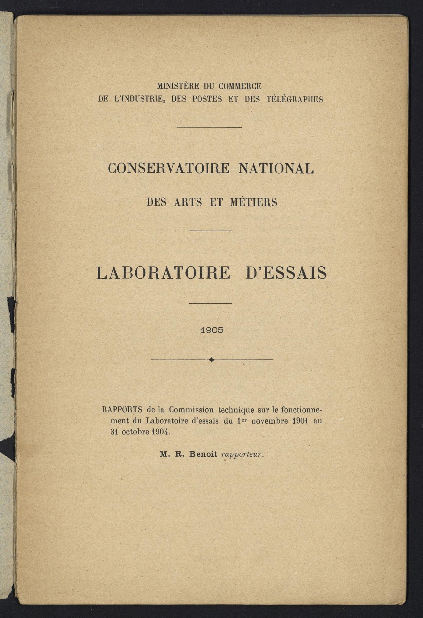 Page de titre du P1329-D.1