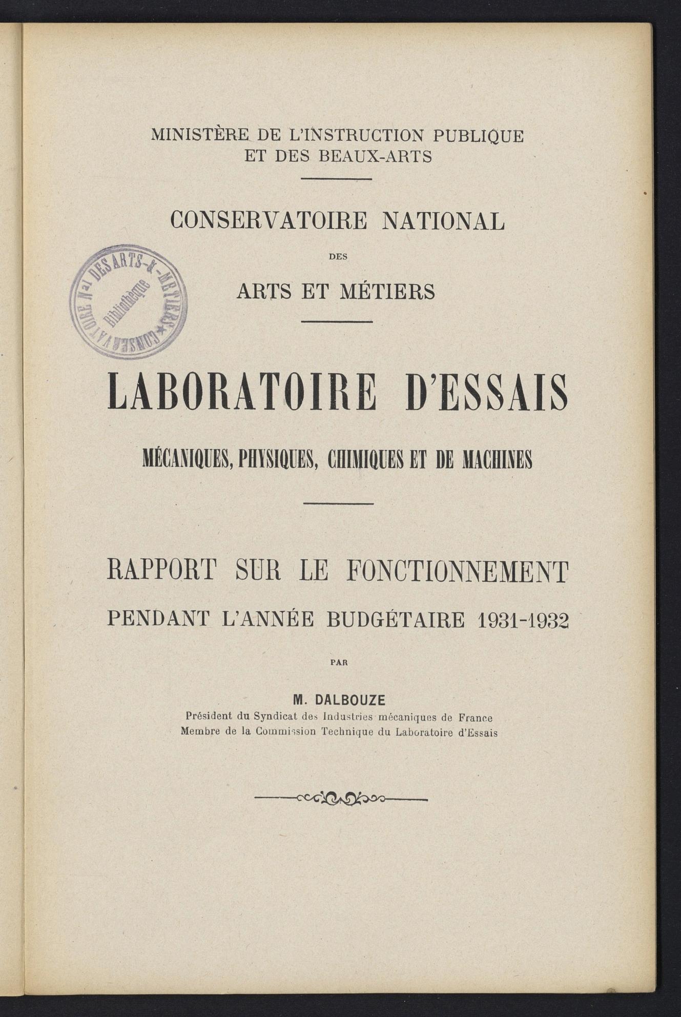 Page de titre du P1329-D.22