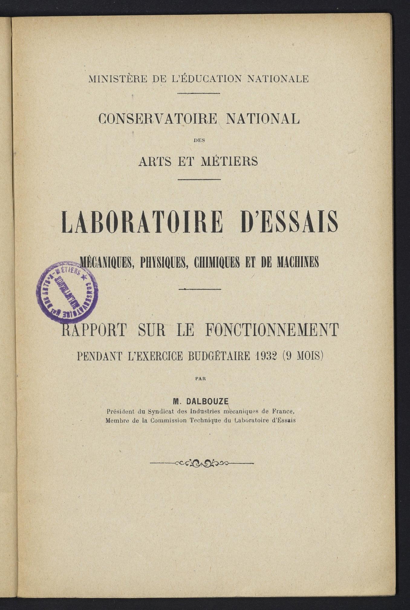 Page de titre du P1329-D.23