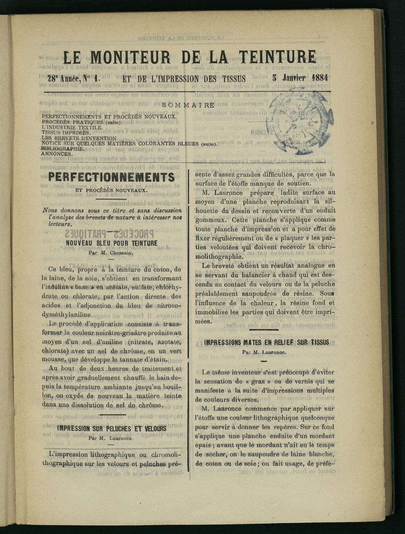 Page de titre du P228.13