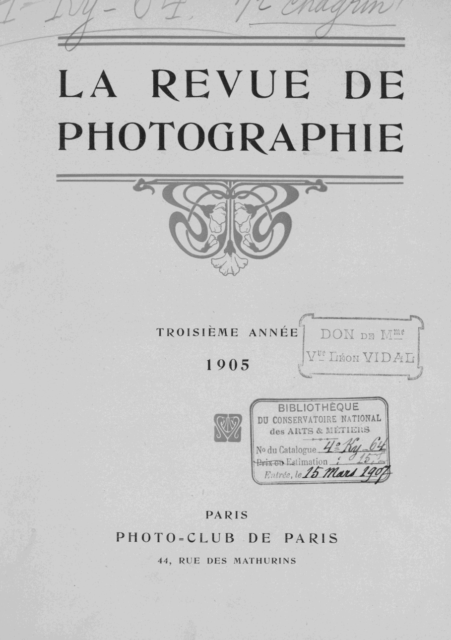 Page de titre du P348.3