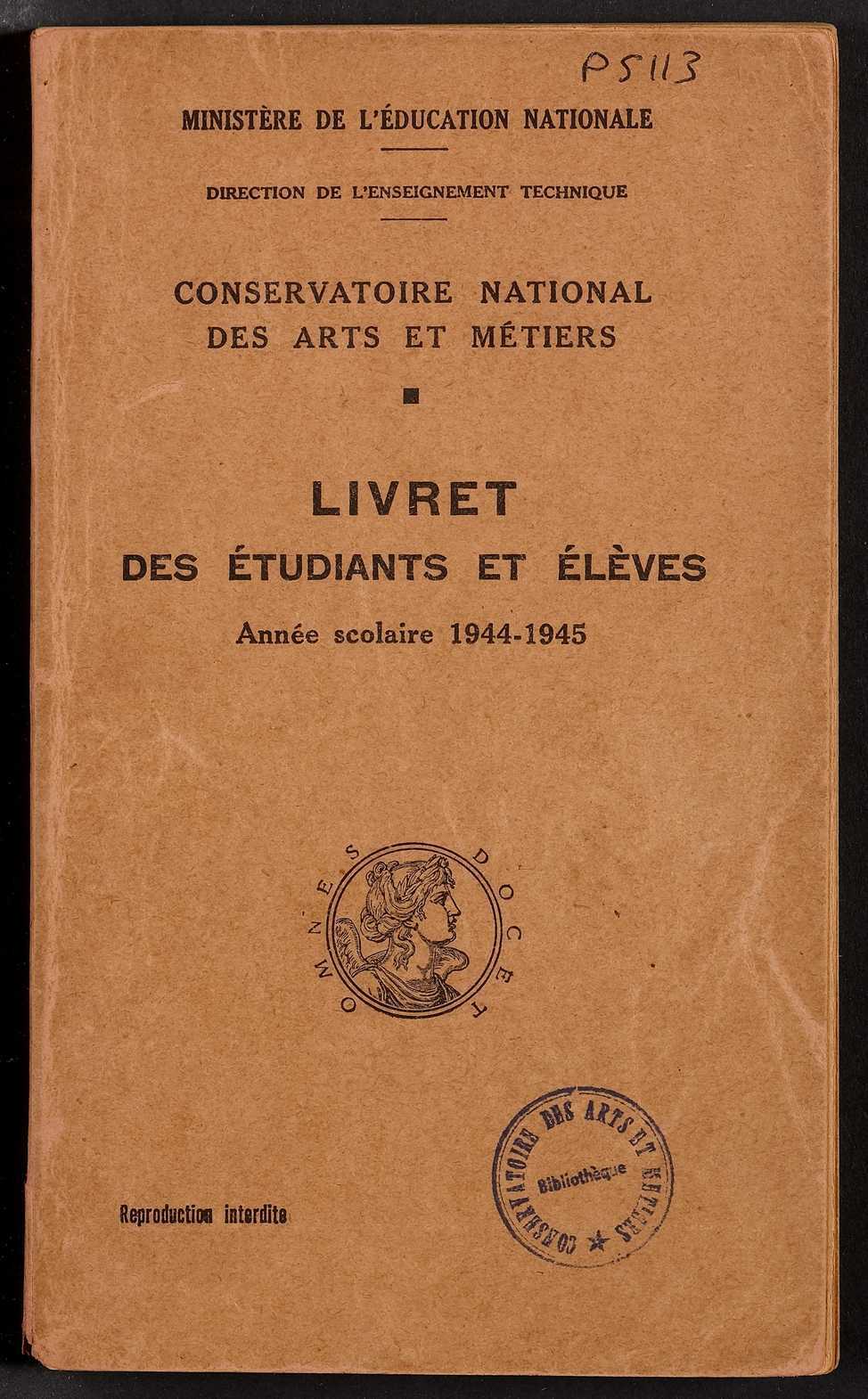 Page de titre du P5113.10