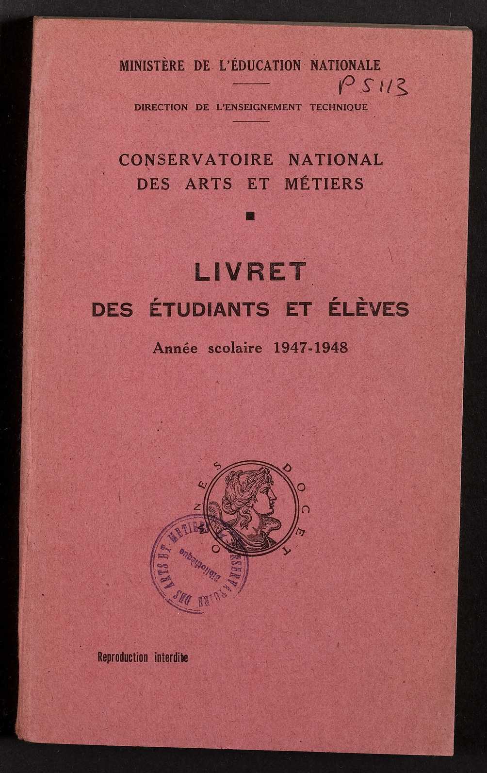 Page de titre du P5113.13