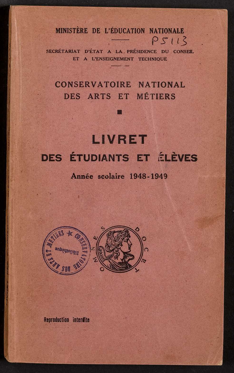 Page de titre du P5113.14