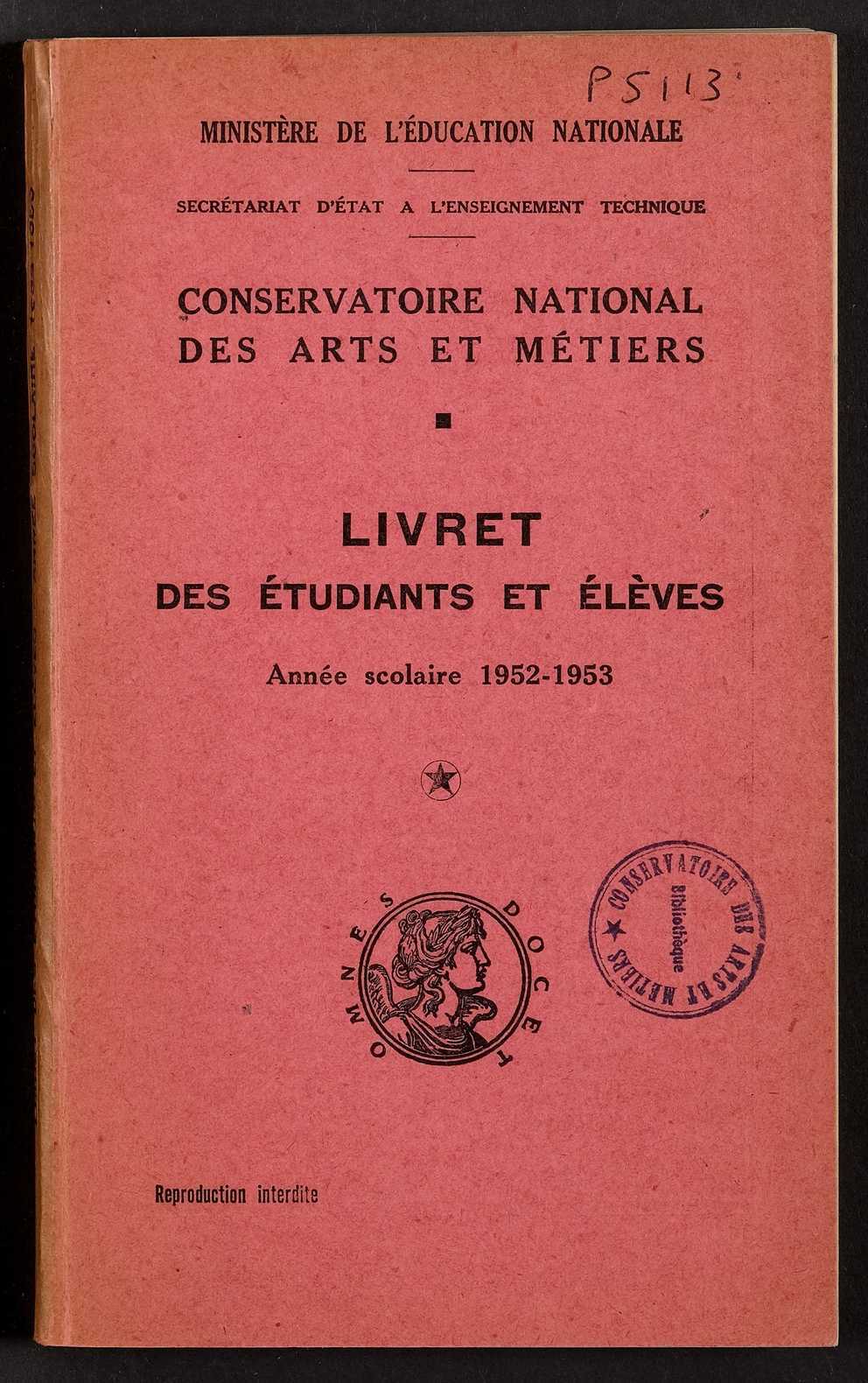 Page de titre du P5113.18