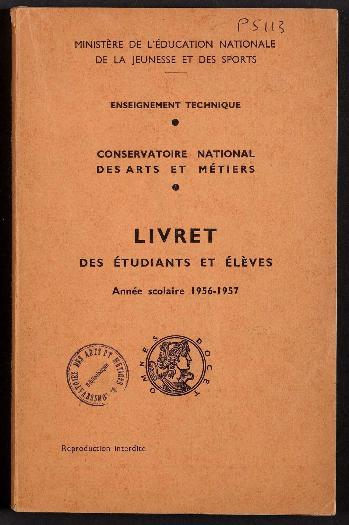 Page de titre du P5113.22