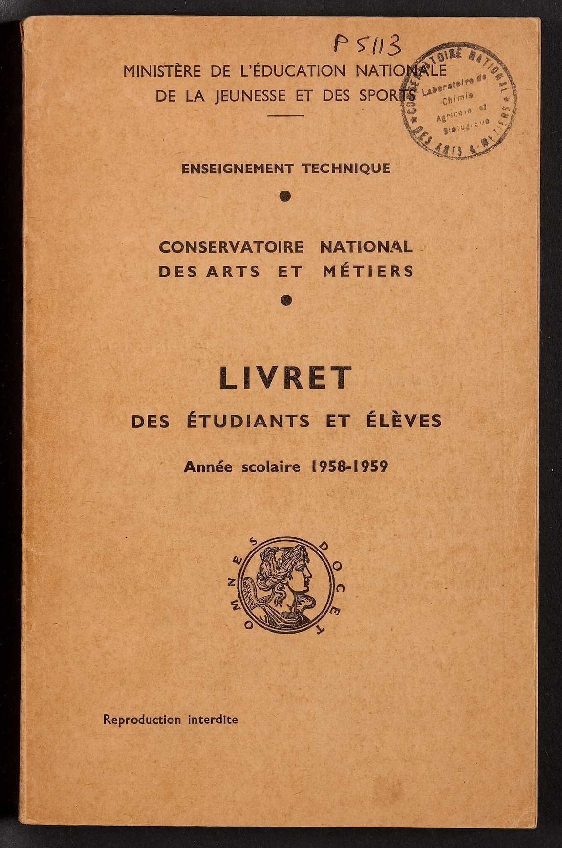 Page de titre du P5113.24