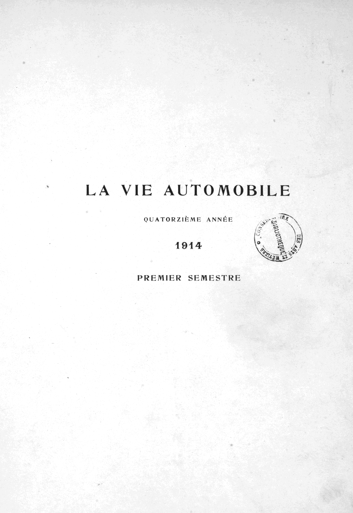 Page de titre du P575.12