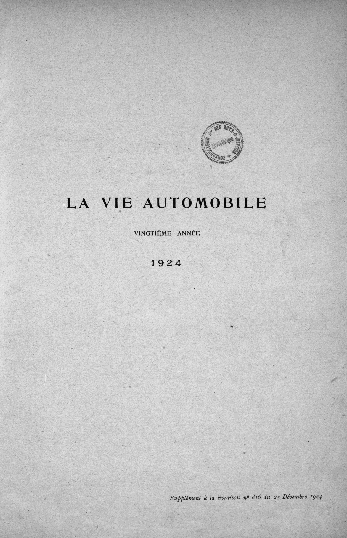 Page de titre du P575.19