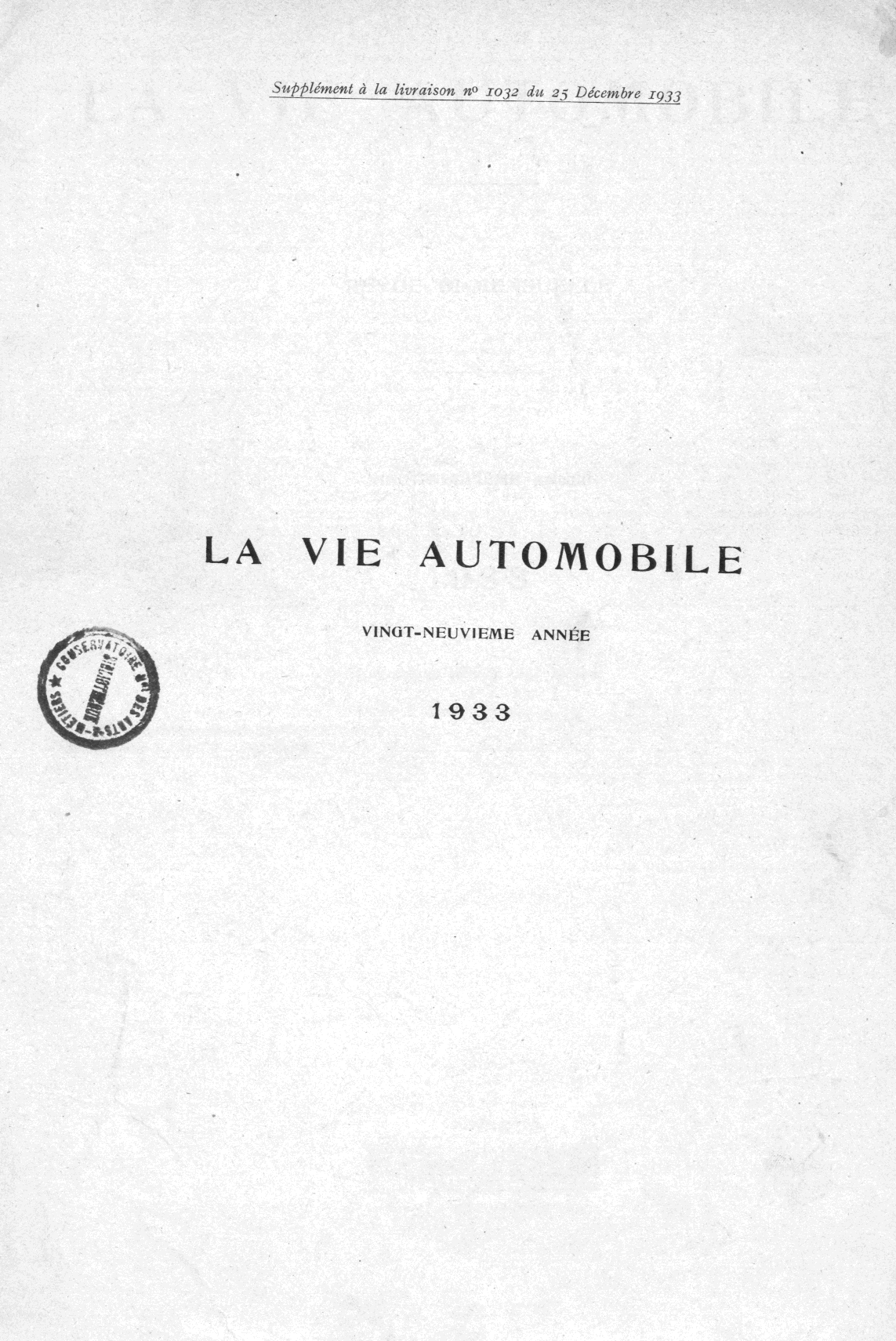 Page de titre du P575.28