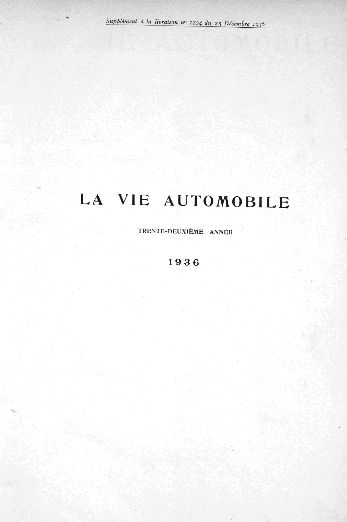 Page de titre du P575.31