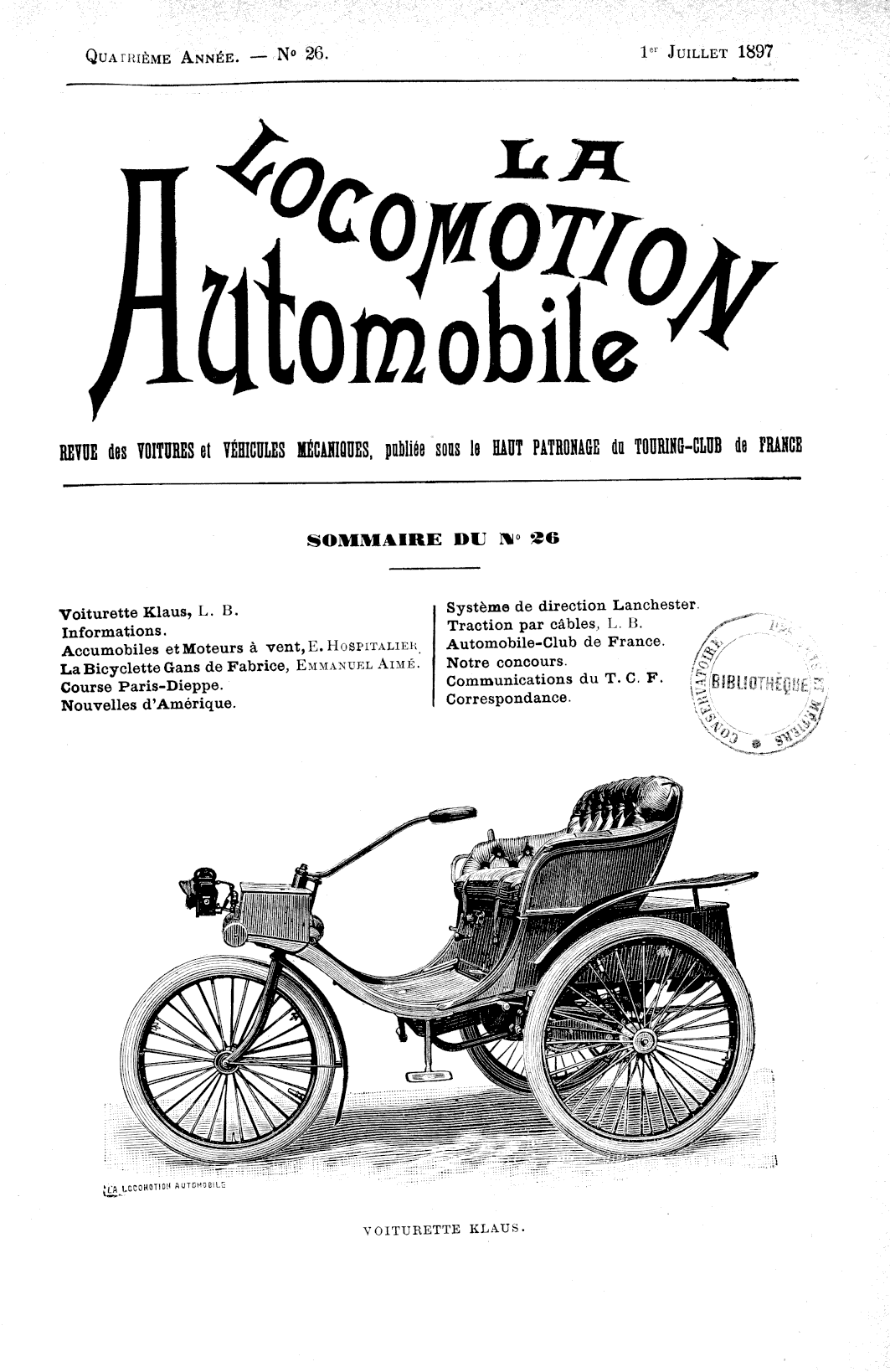 Page de titre du P807.4