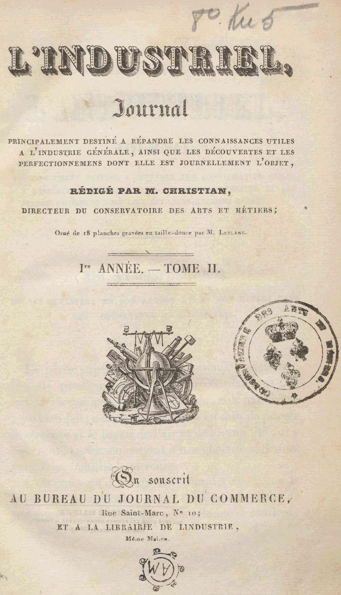 Page de titre du P905.2