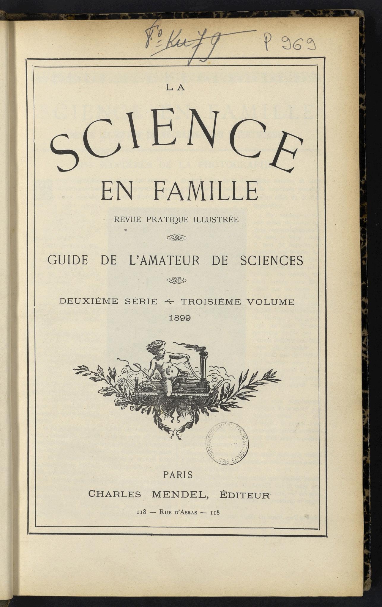 Page de titre du P969.13